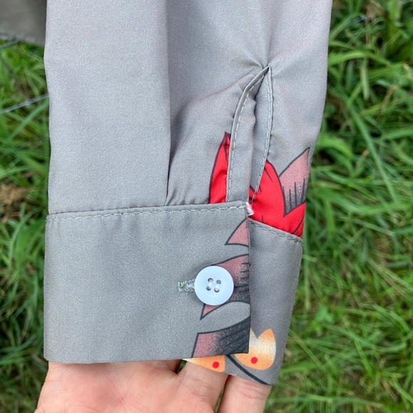 Women’s button up blouse, floral - Picture 2 of 5